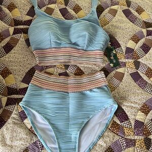 Blooming Jelly  High-Waisted Bikini Set